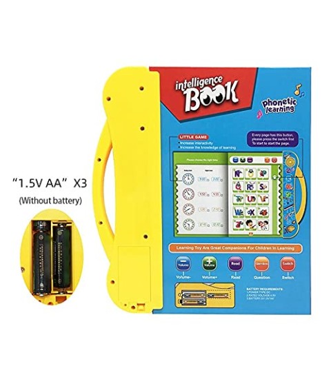 E-Book for Kids - Interactive Learning - Come on Children Let's Study - English Alphabets, Simple Numbers, Stories, Literature, Animals, Rhymes and Many More for Kids/Gifts/Toddlers 